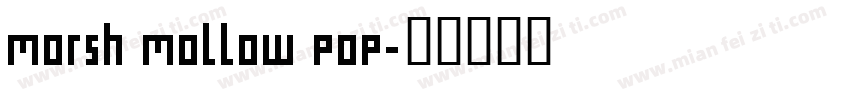 morsh mollow pop字体转换